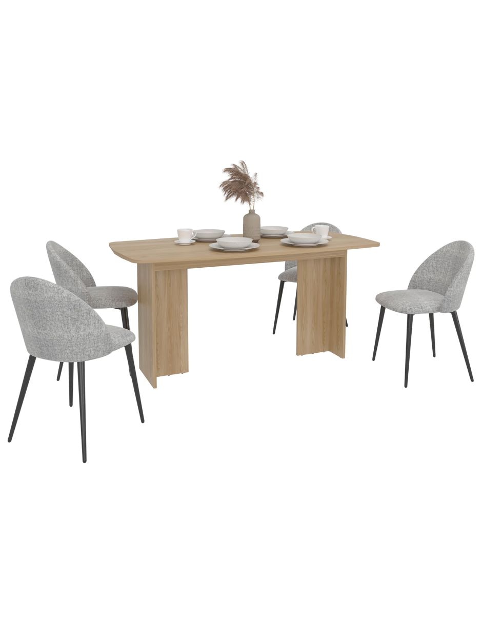 Comedor para 4 personas de MDP Comedor para 4 personas de MDP